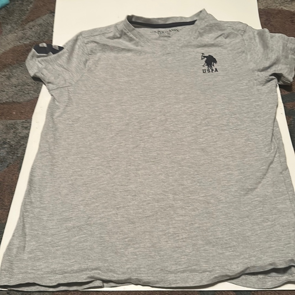 Grey shirt shirt sleeve